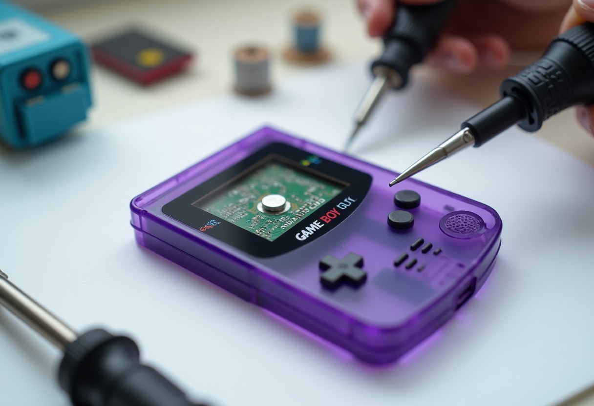 Game Boy Color Battery Replacement Guide: Save Your Pokémon