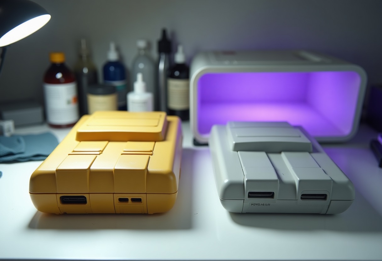 Complete Guide to Cleaning Yellowed Retro Console Plastic